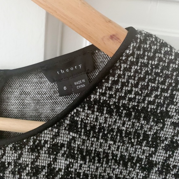 Theory Nikay Drop-Skirt Plaid Dress - Picture 7 of 10